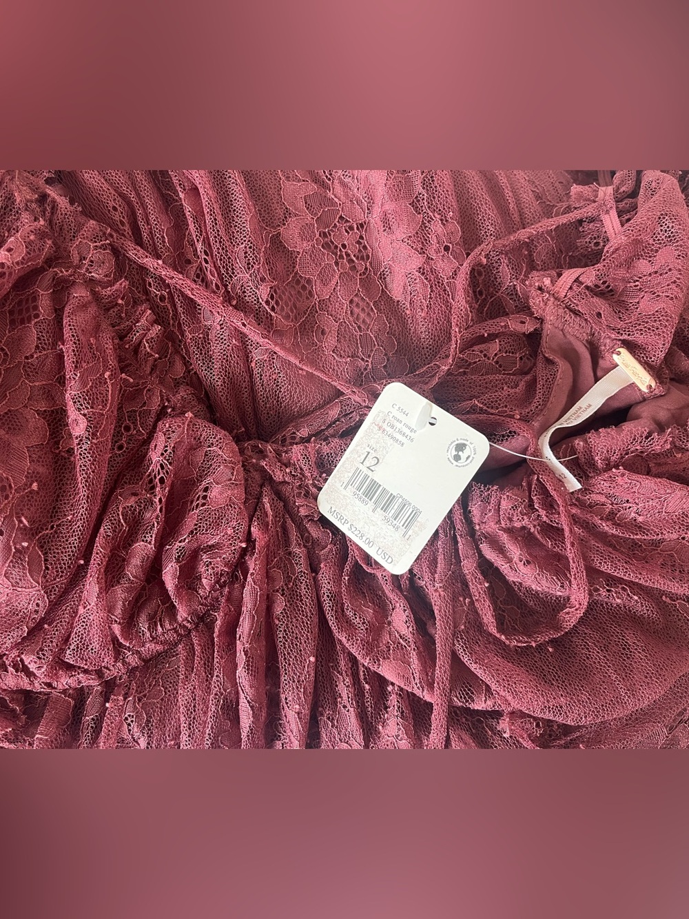 NWT Free People Dear Jane Midi Dress - Picture 16 of 16